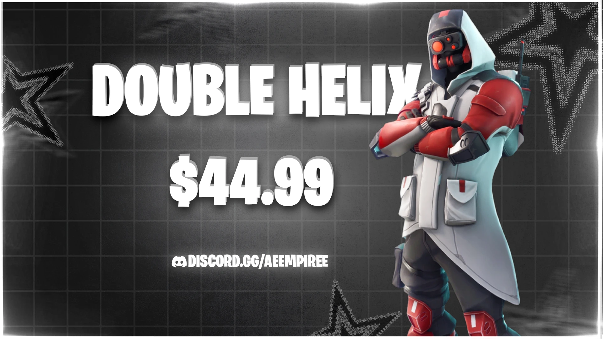 DOUBLE HELIX FA FORTNITE ACCOUNT