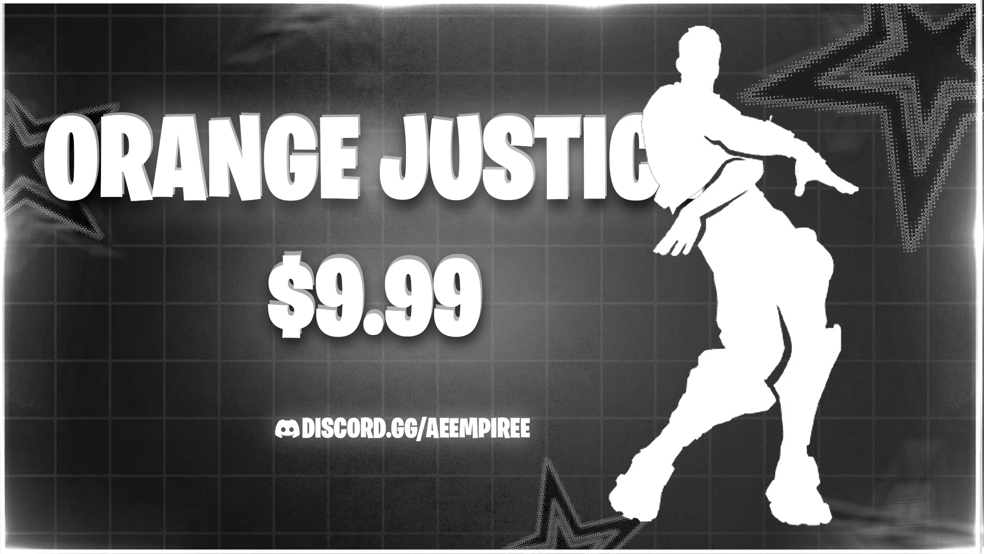 ORANGE JUSTICE FA FORTNITE ACCOUNT