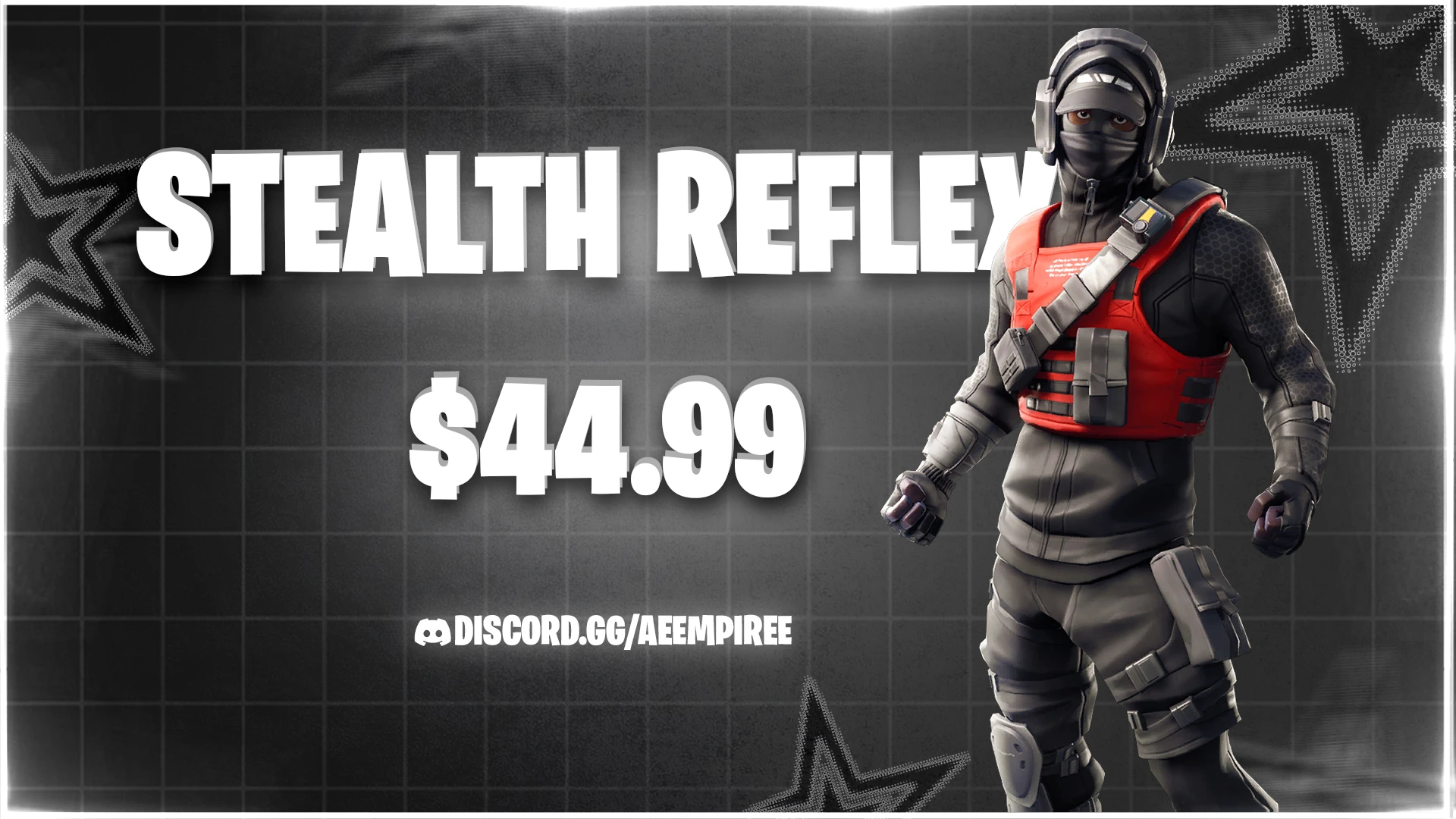 STEALTH REFLEX FA FORTNITE ACCOUNT
