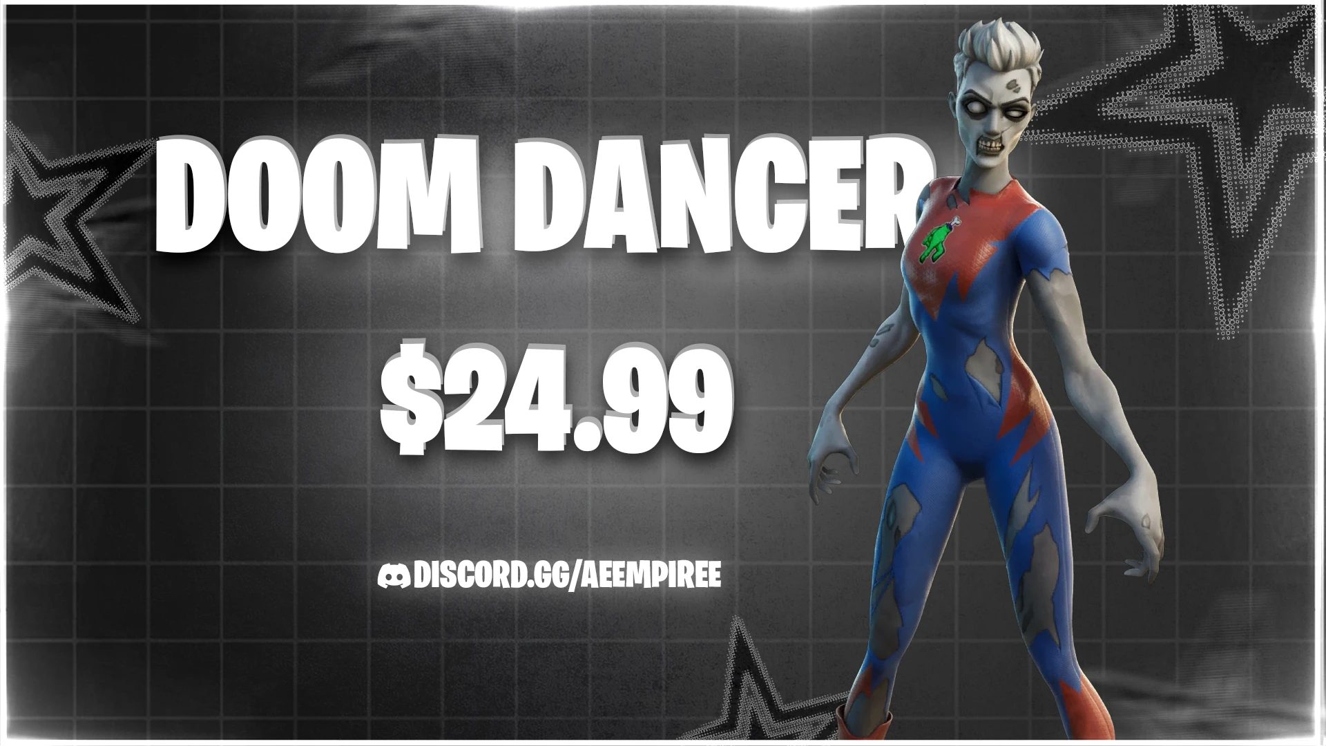 DOOM DANCER FA FORTNITE ACCOUNT