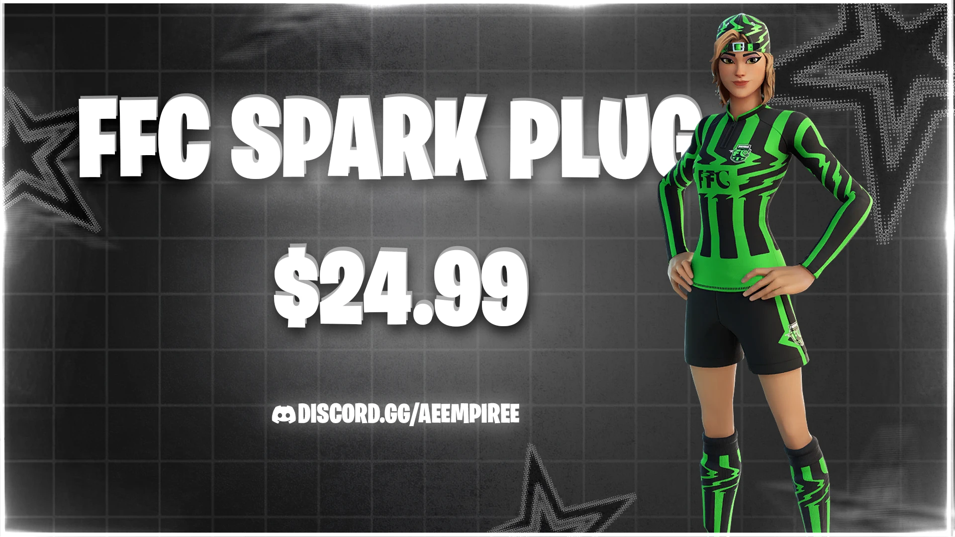 FFC SPARK PLUG FA FORTNITE ACCOUNT