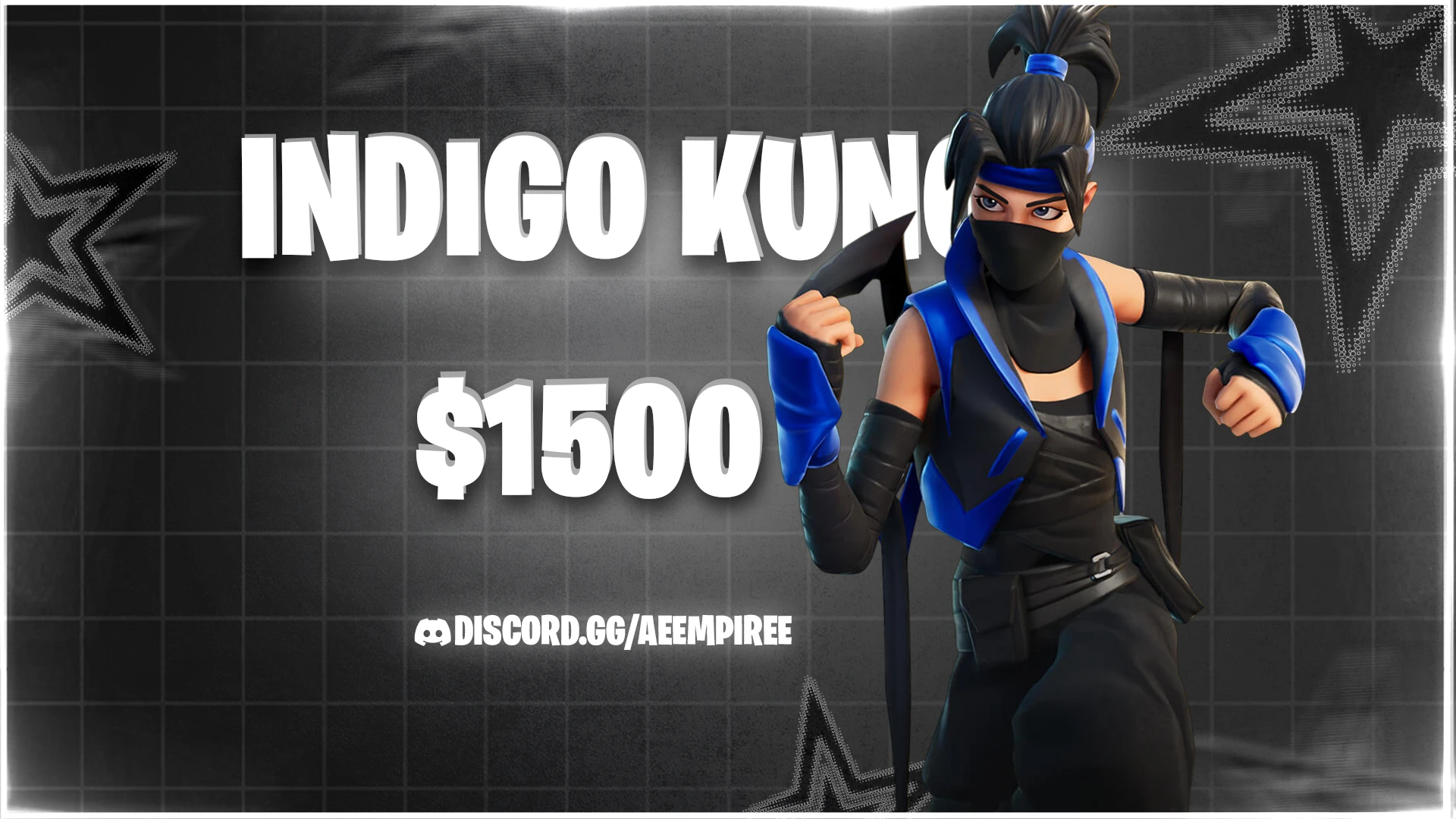 INDIGO KUNO FA FORTNITE ACCOUNT