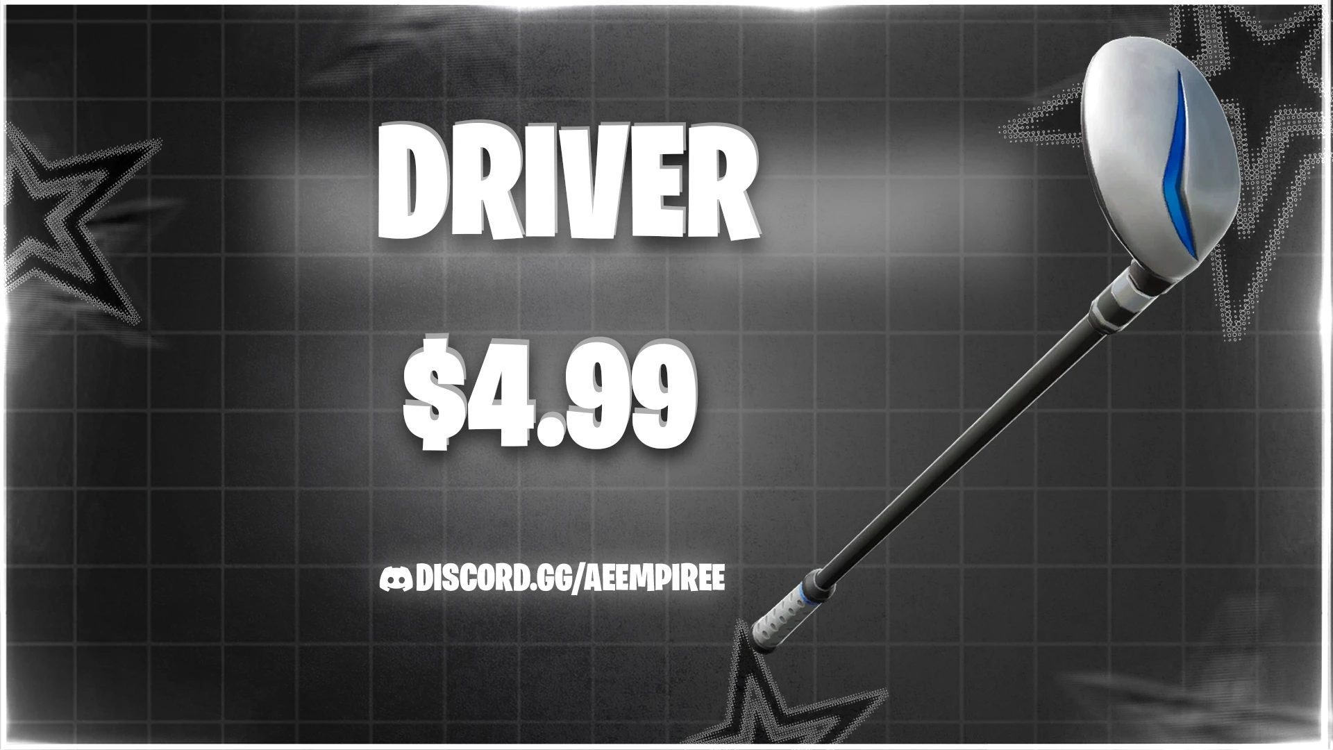 DRIVER FA FORTNITE ACCOUNT