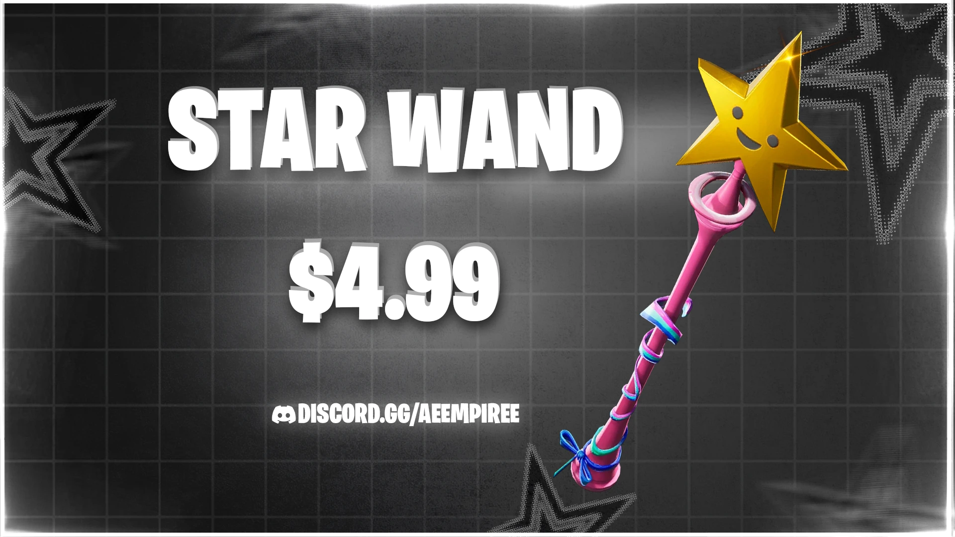 STARWAND FA FORTNITE ACCOUNT