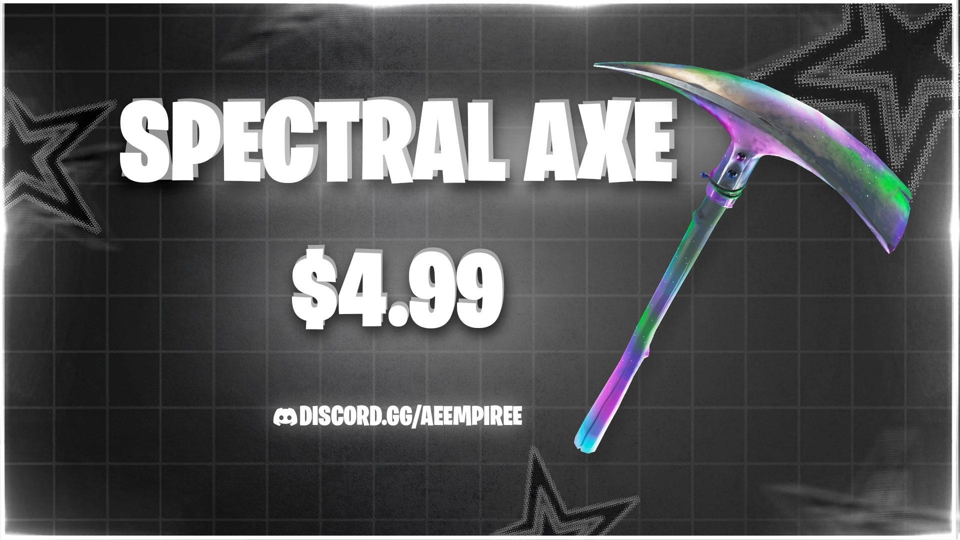 SPECTRAL AXE FA FORTNITE ACCOUNT