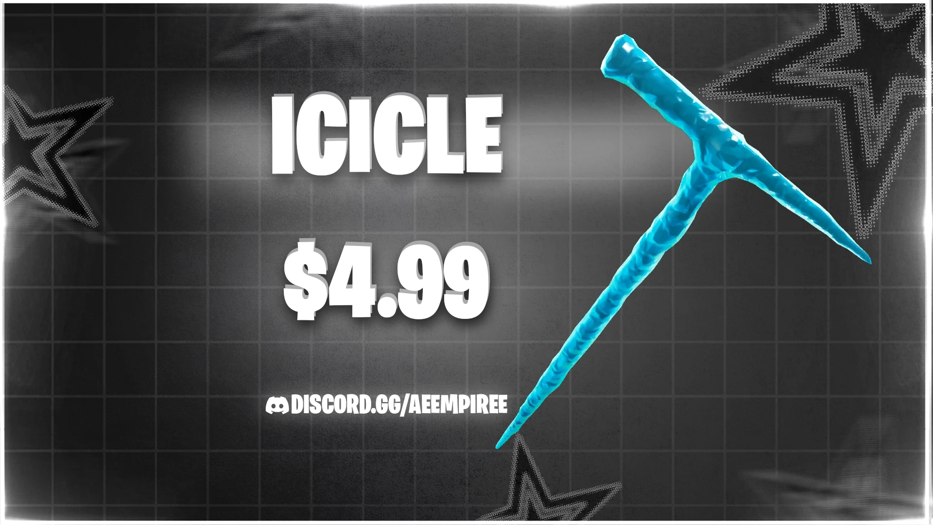 ICICLE FA FORTNITE ACCOUNT