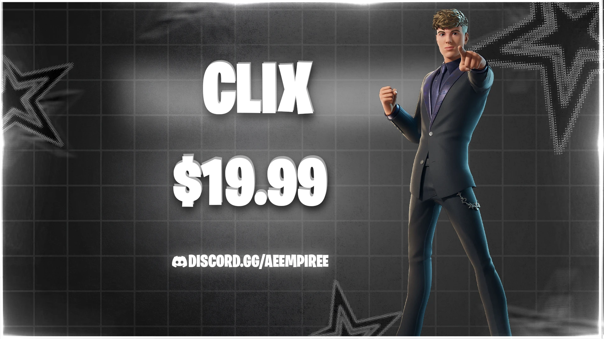 CLIX FA FORTNITE ACCOUNT