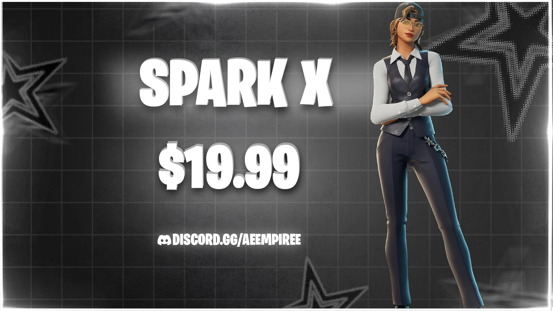 SPARK X FORTNITE ACCOUNT