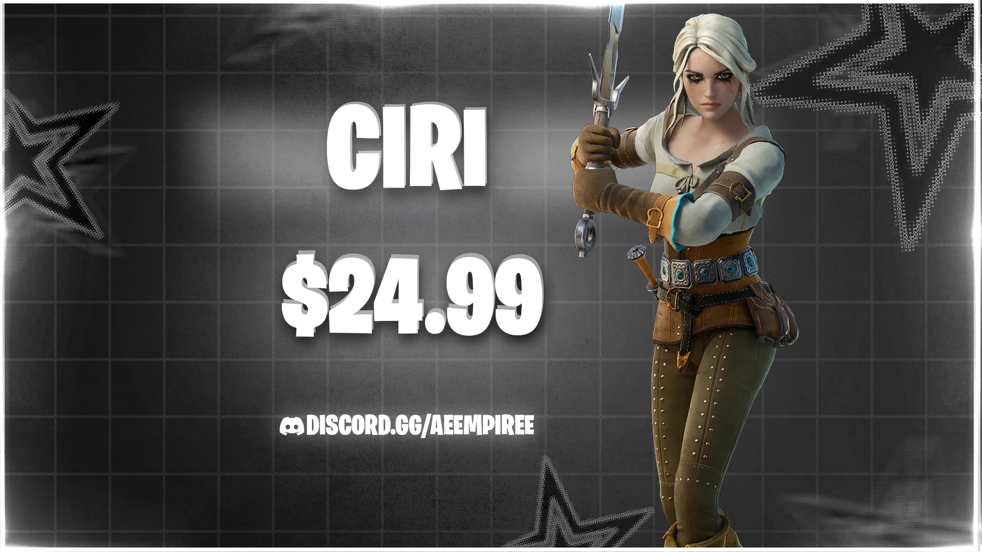 CIRI FA FORTNITE ACCOUNT