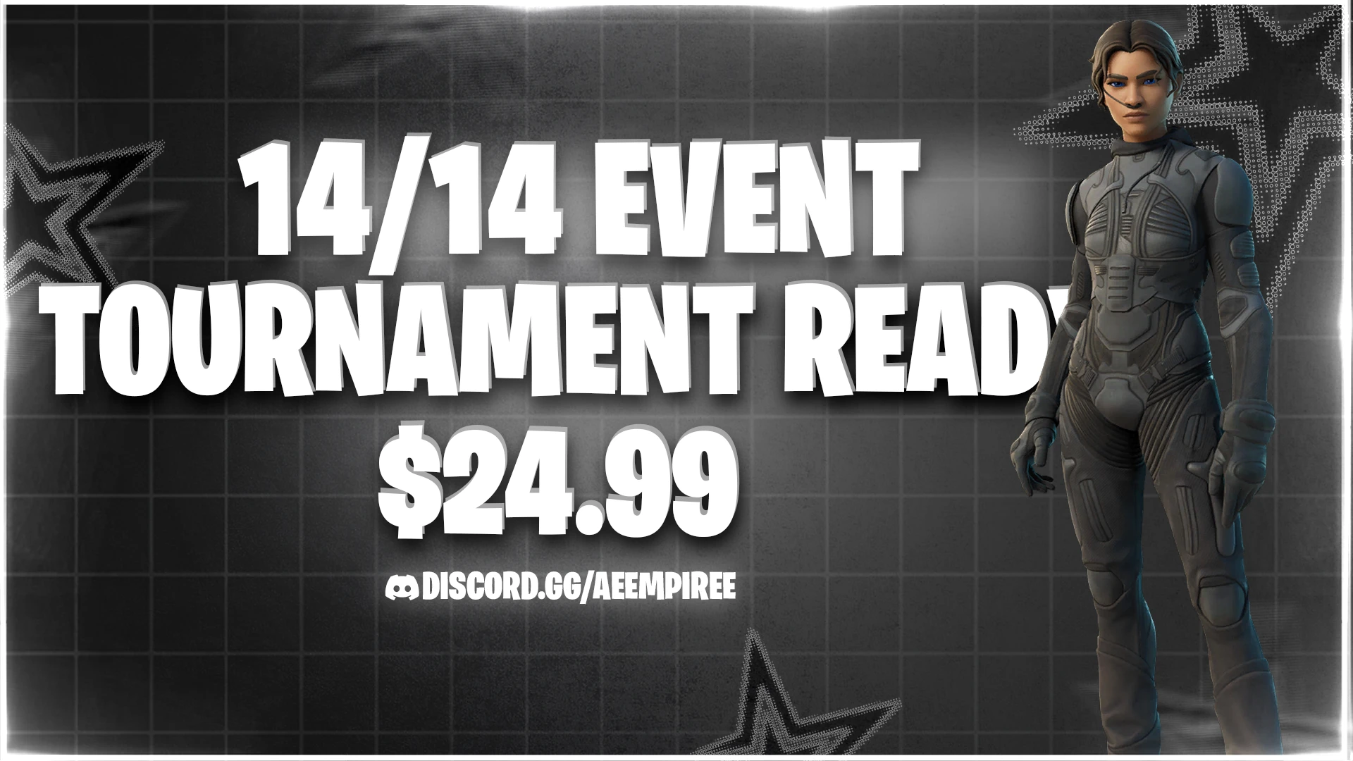 14/14 EVENTS PLAYED FA ACCOUNT