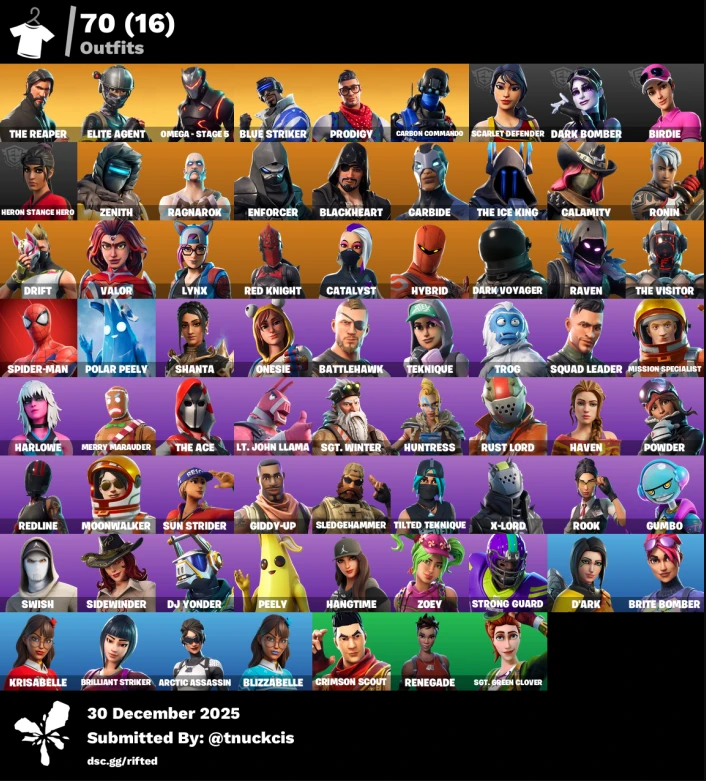70 Skin, The Reaper, Omega Stage 5, 150VB
