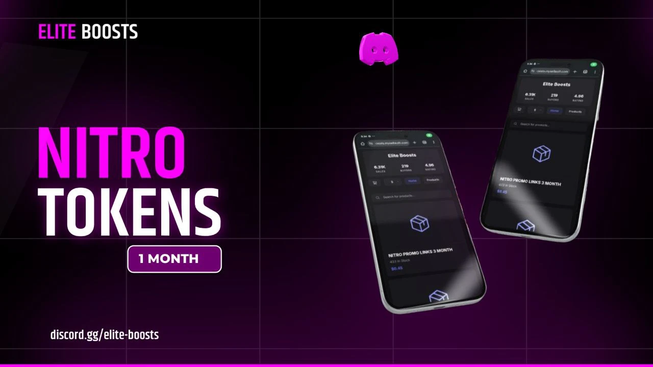 Nitro Tokens [ 3 Months ] Fa - Eliteboosts.net