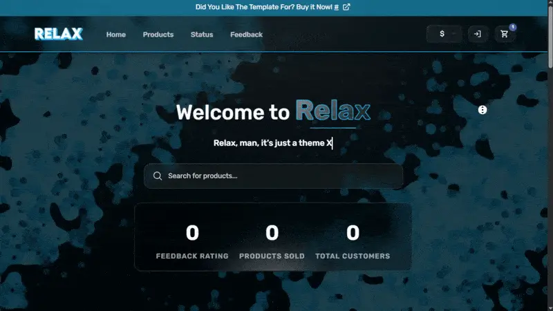 Relax | Theme