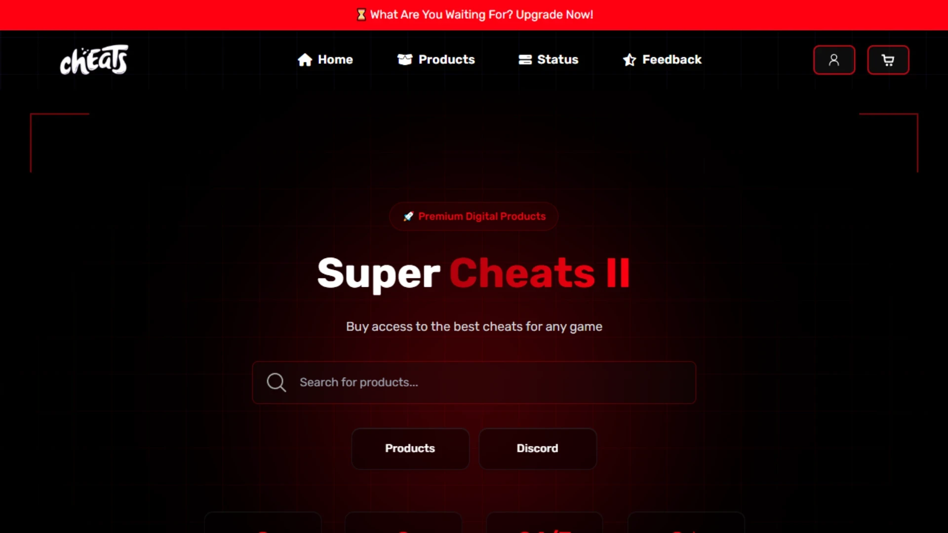 Cheats | Theme (Red)