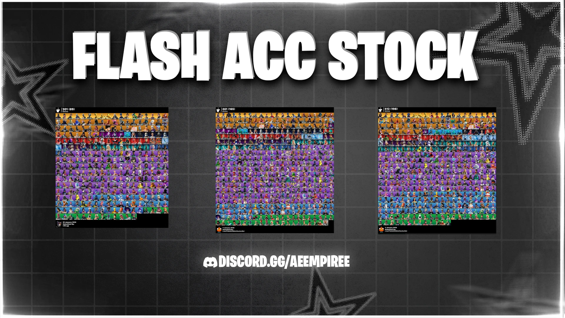 SAFEST FA FLASH ACCOUNT STOCK ➝