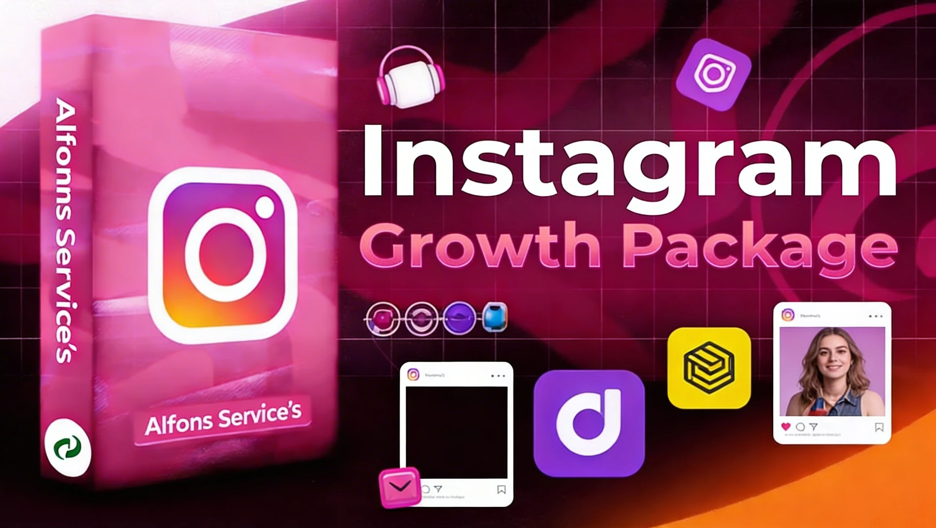 Instagram 🇺🇸 AI Growth Package [MONTHLY PACKAGE] [STANDARD] [~1K Followers/Month]