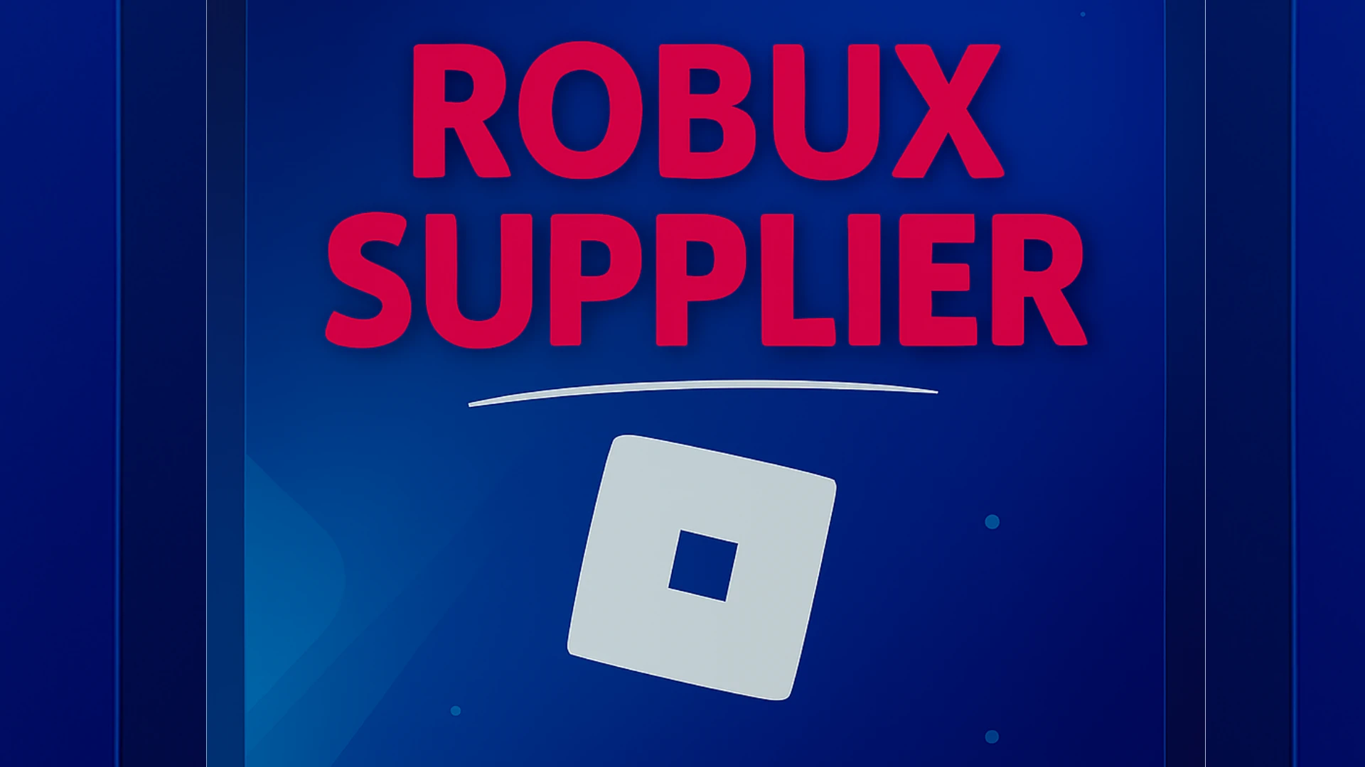 Robux supplier