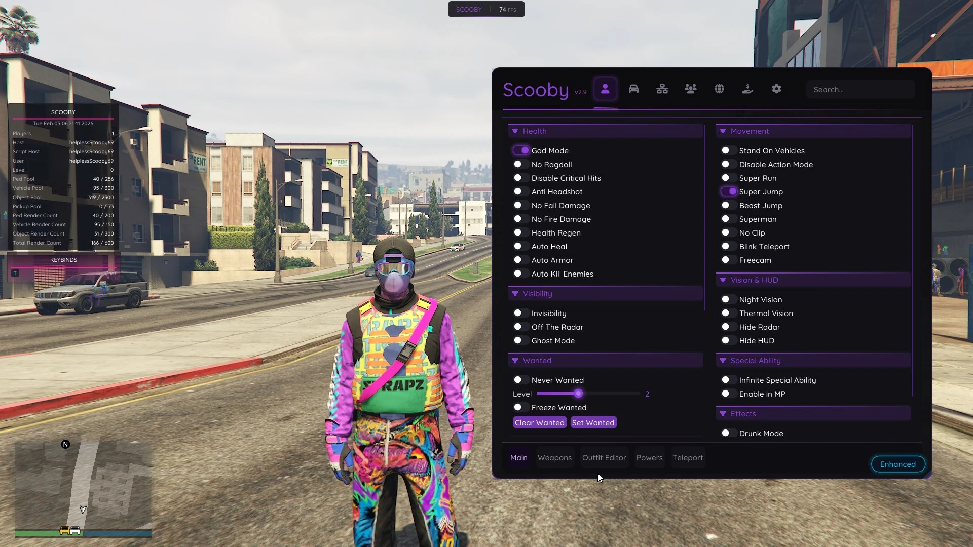 SCOOBY MODE MENU image 4