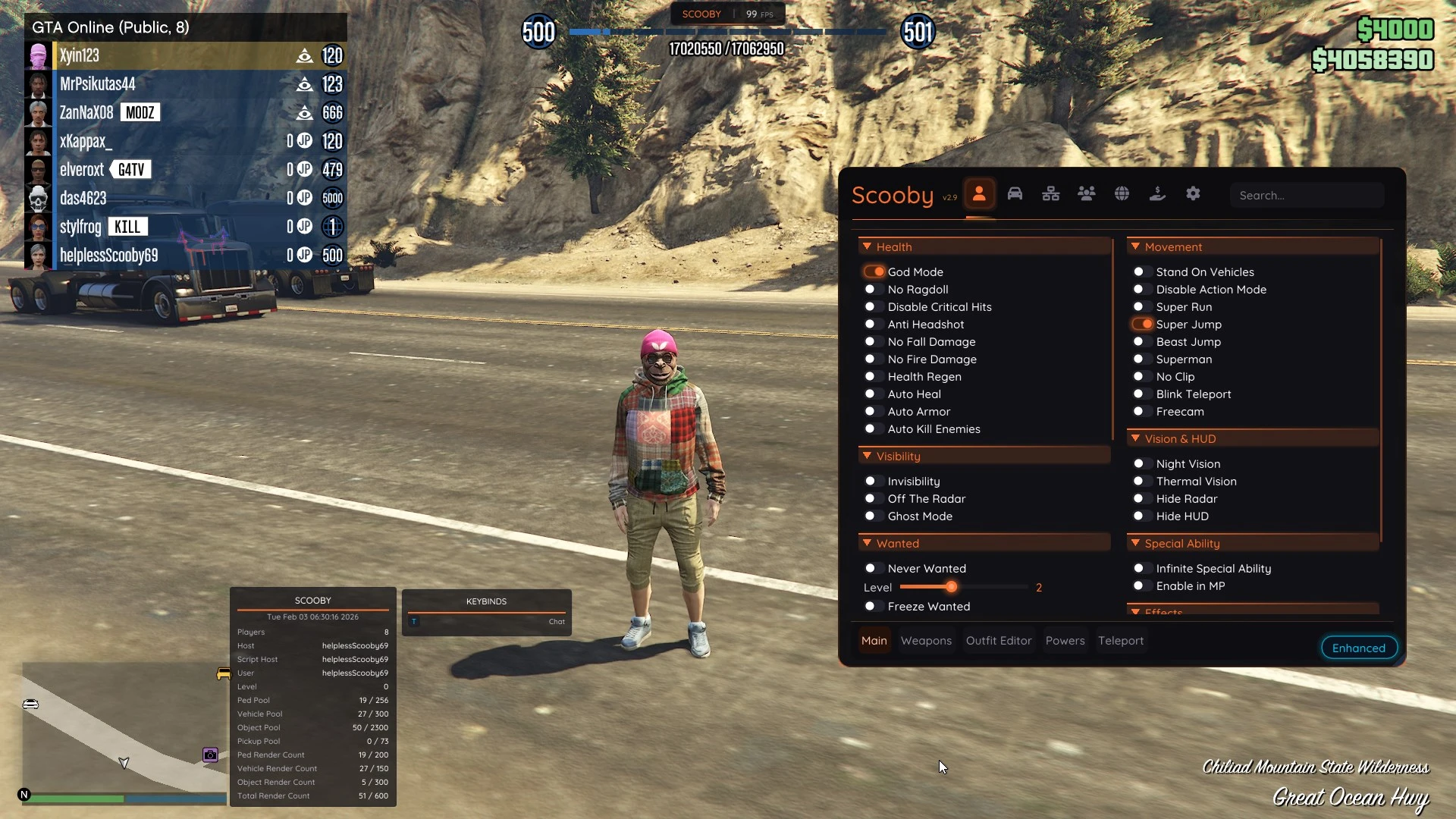 SCOOBY MODE MENU image 2