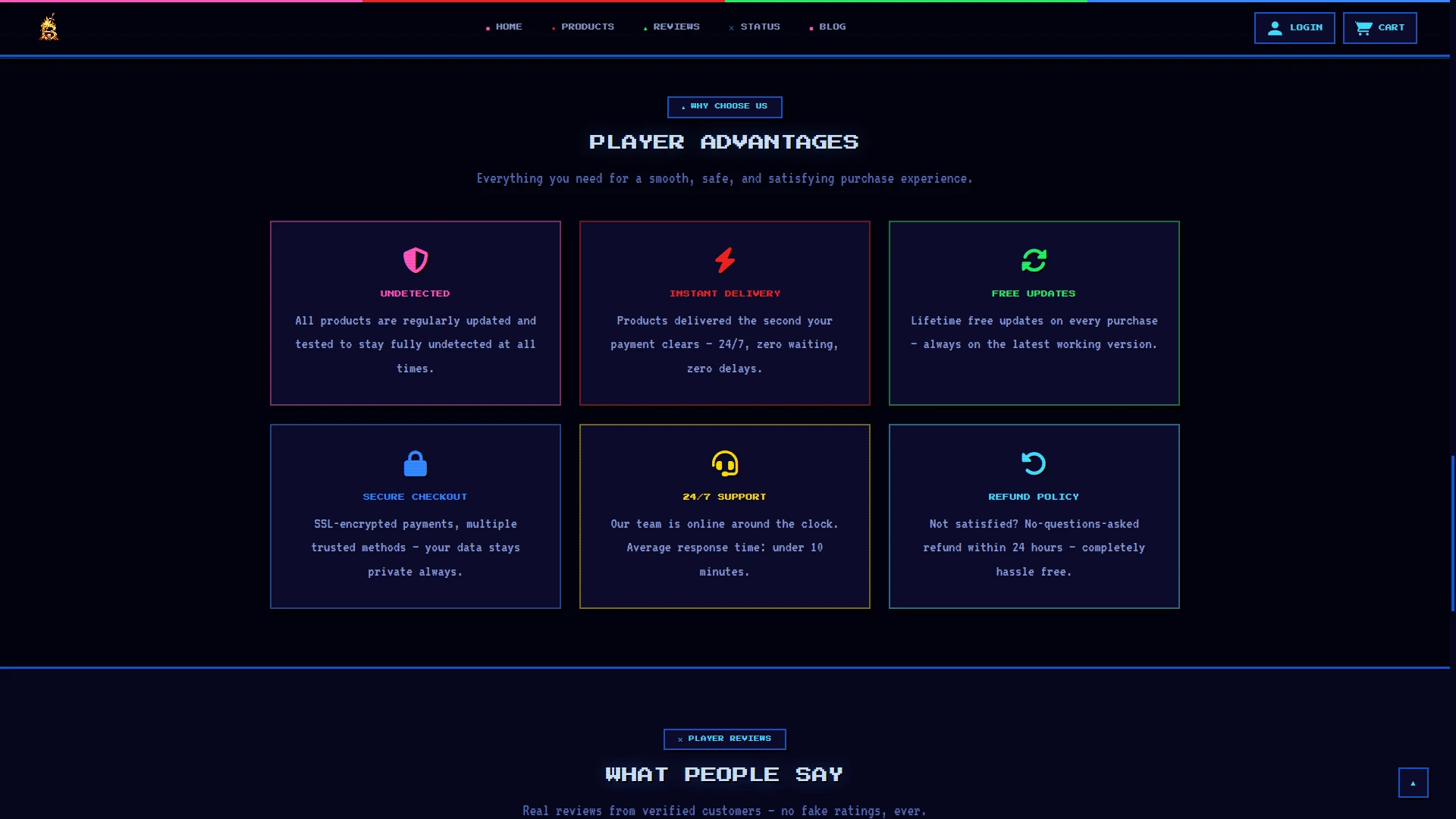 SellAuth Theme Retro