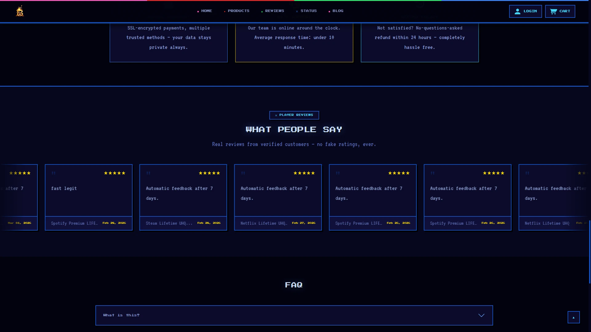 SellAuth Theme Retro