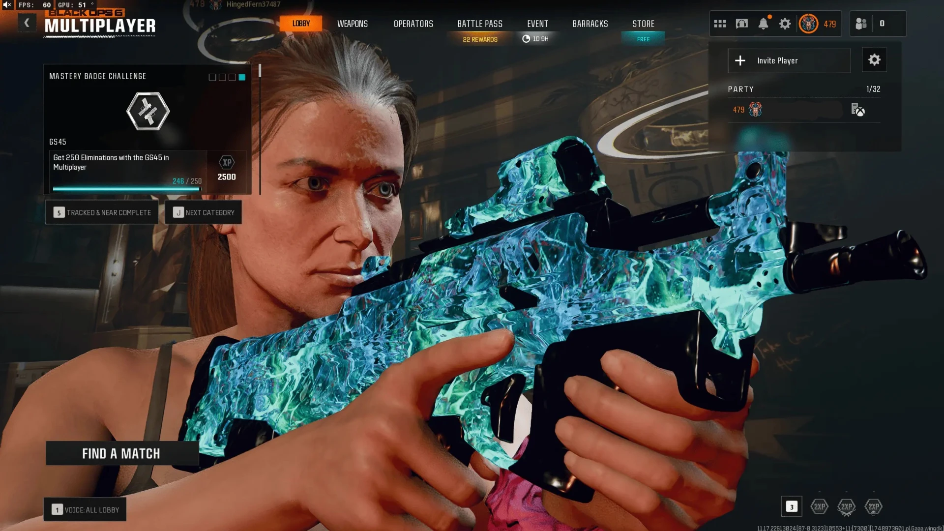 LVL 500 BO6 | ABYSS | NEBULA | DARK MATER