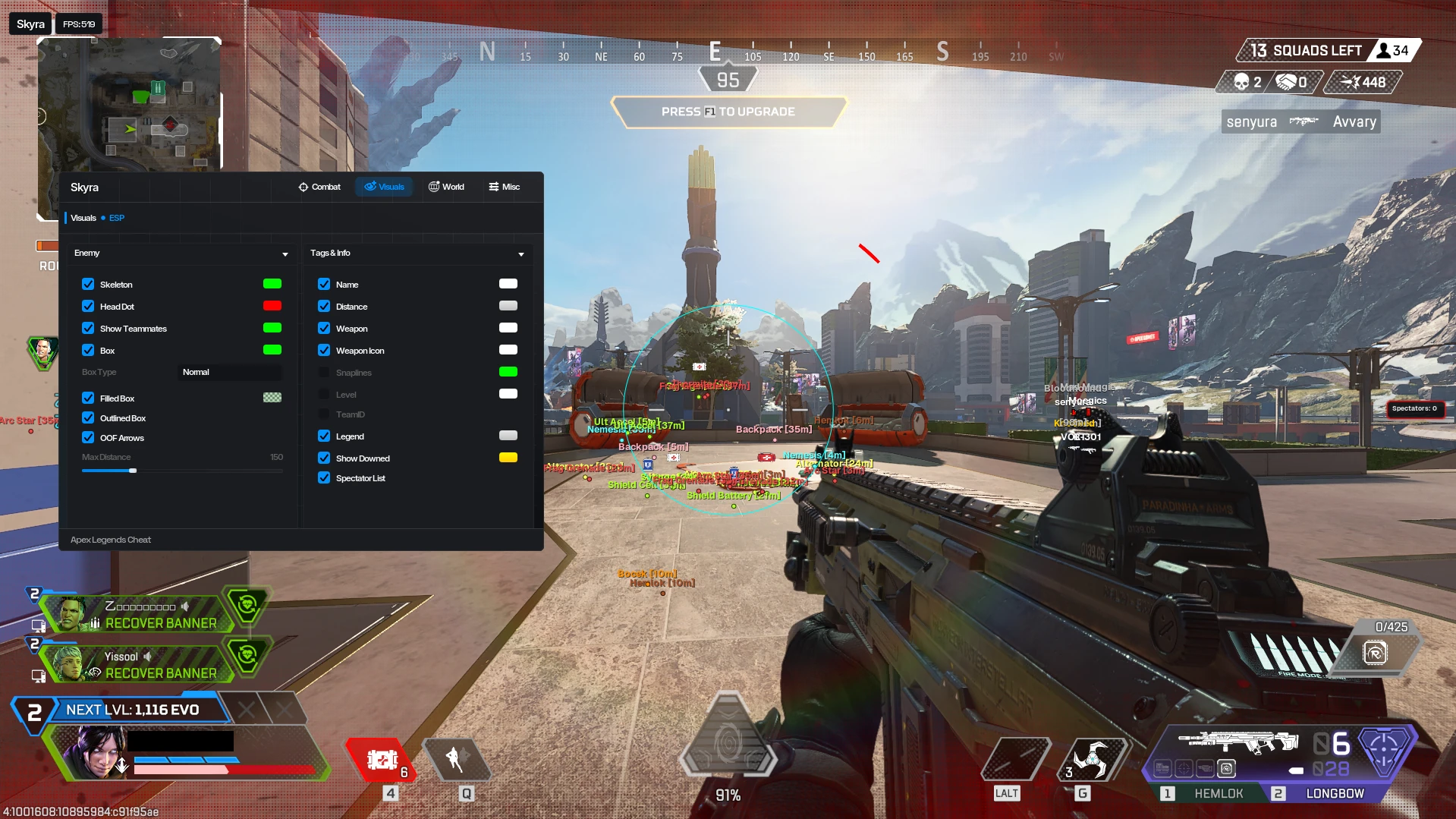 Skyra: Apex Legends Cheat