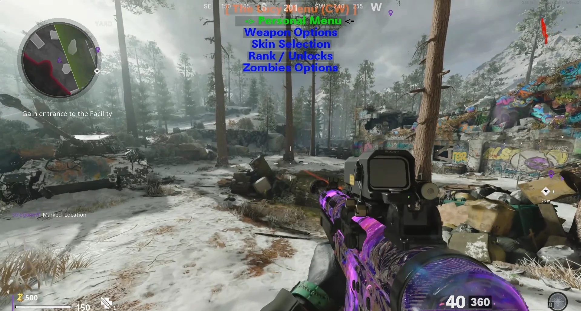 Call Of Duty Cold War Hard Unlocked Camo Lobby