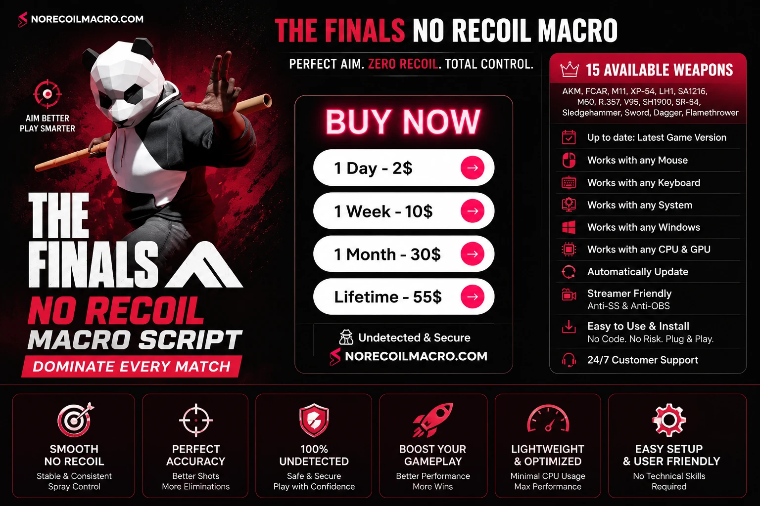 THE FINALS Macro