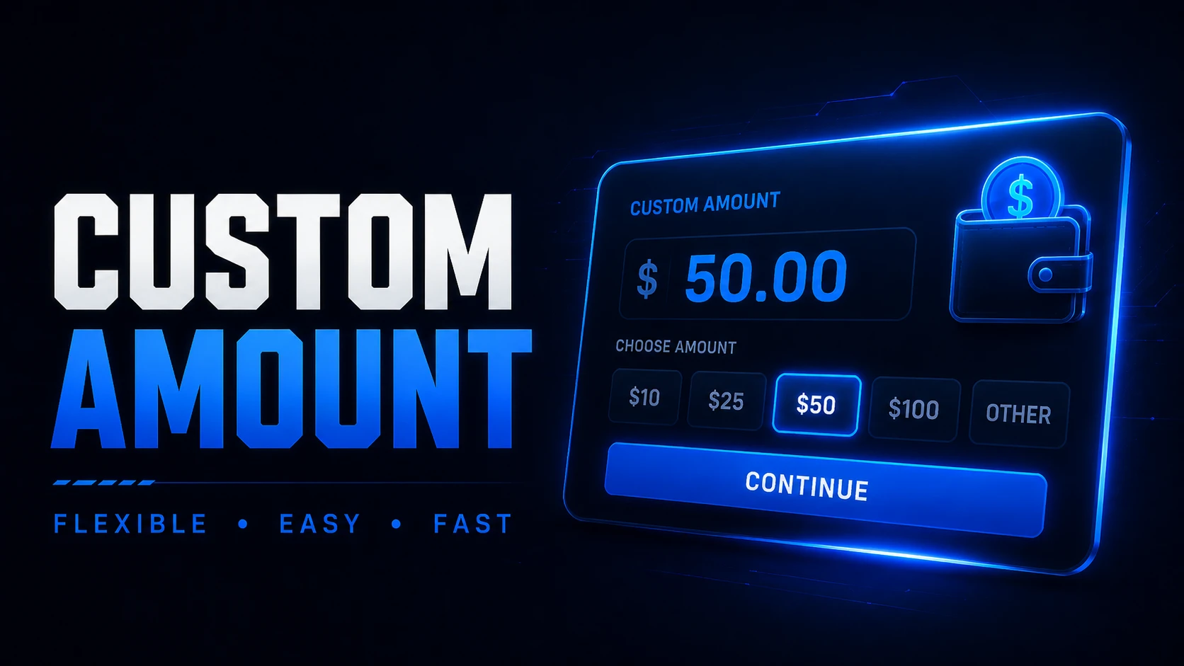 Custom Amount