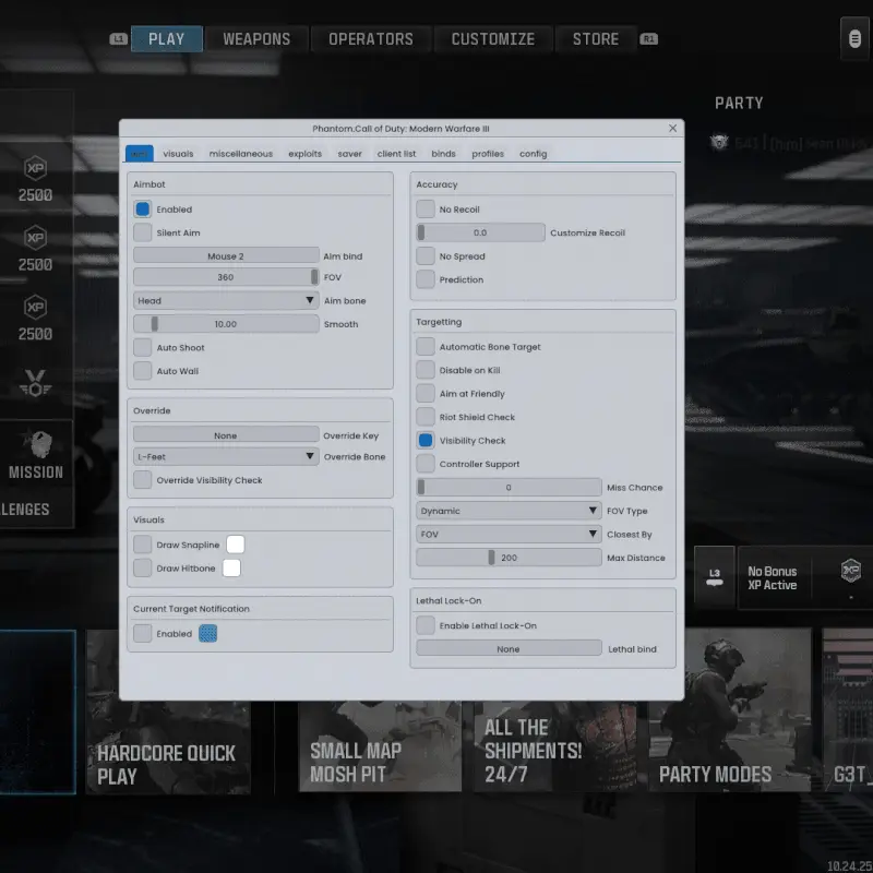 MW3 Phantom + Blocker