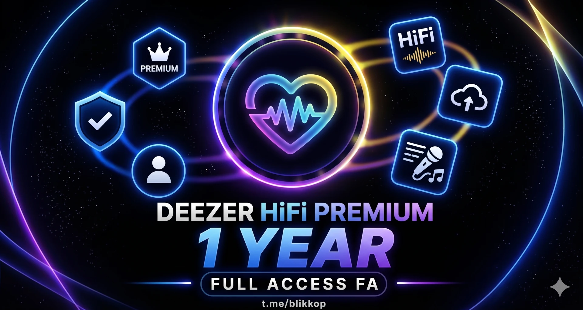 Deezer Premium LIFETIME KEY