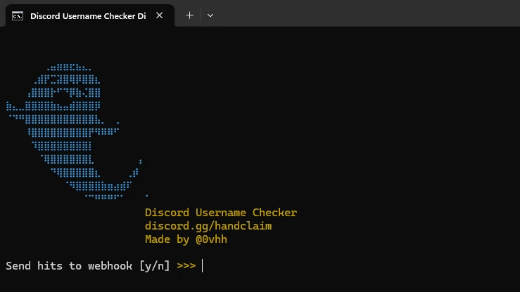 Discord Usernamer Checker