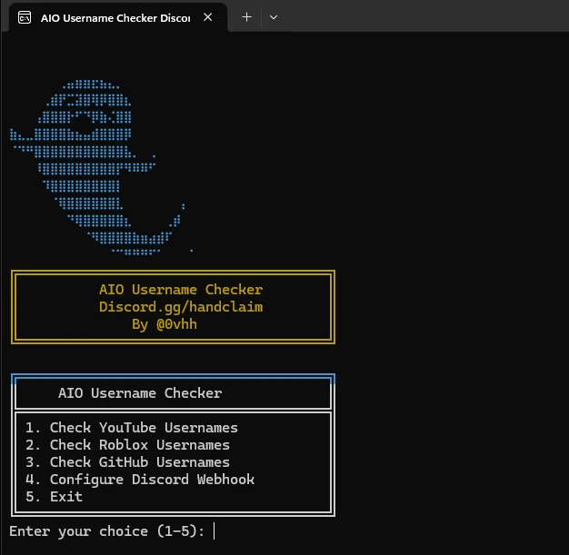 AIO Username Checker