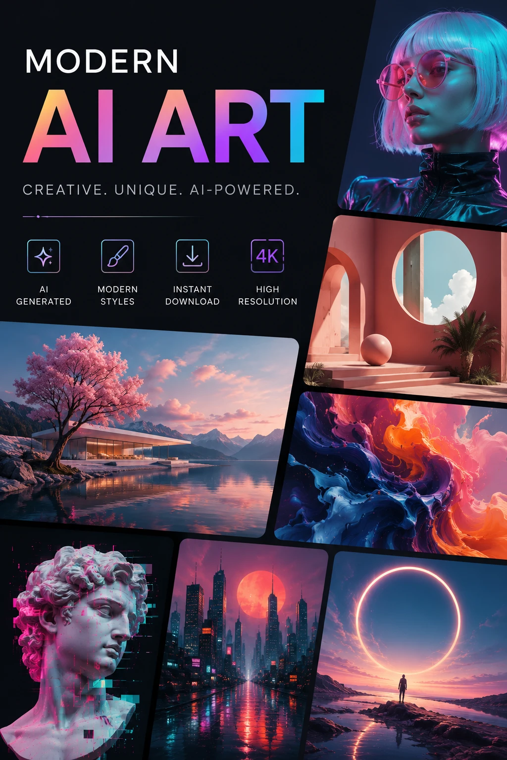Moder AI Art