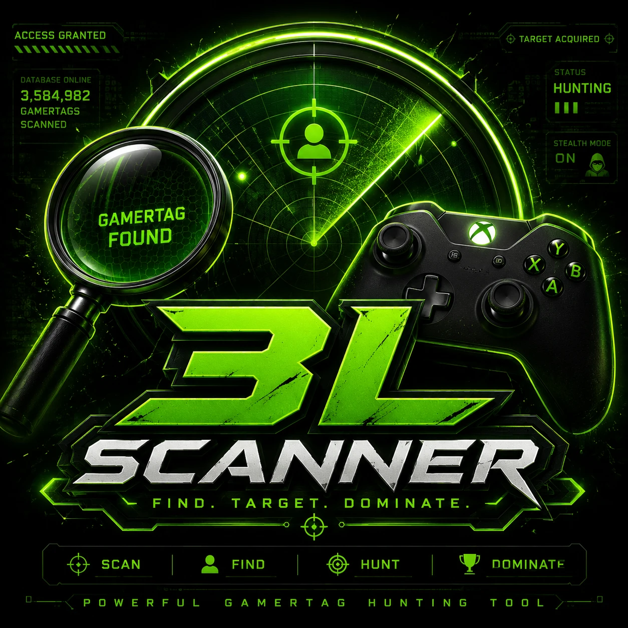 3-Letter Xbox Gamertag Scanner