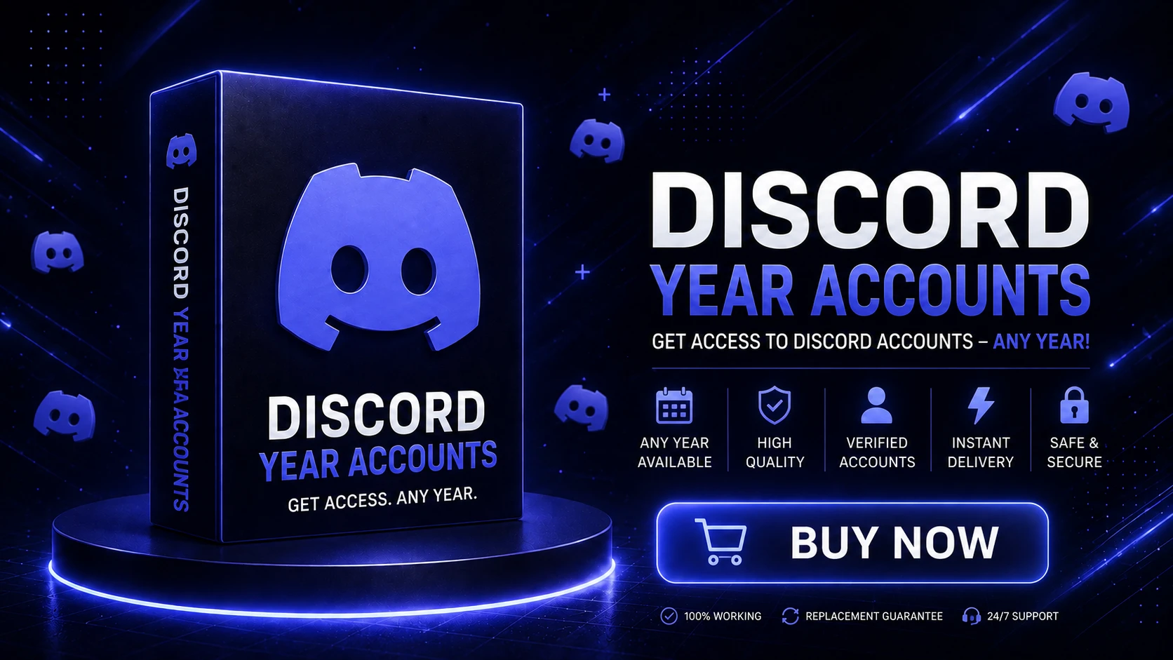 Discord Year Accounts