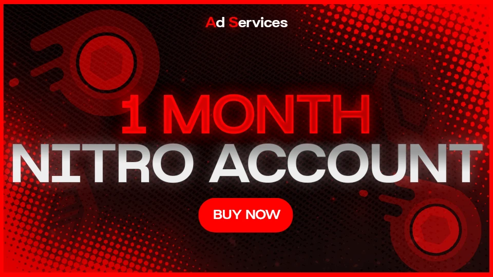 Nitro Accounts FA [1 Month]