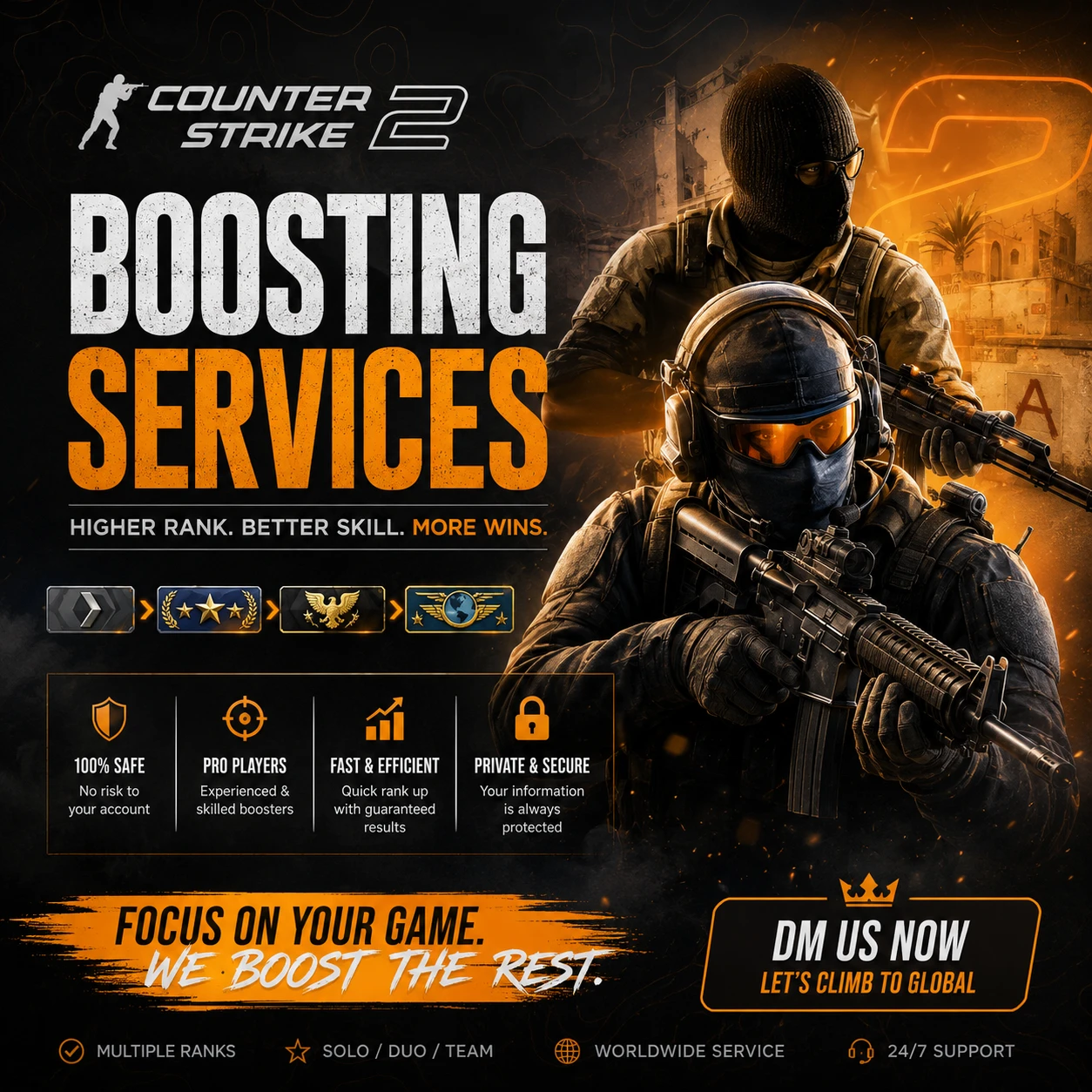 CS2 BOOSTING SERVICE