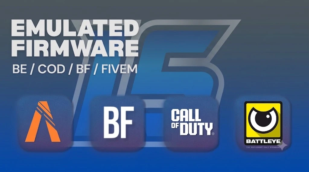 1:1 Emulated - BE / COD / BF / FIVEM