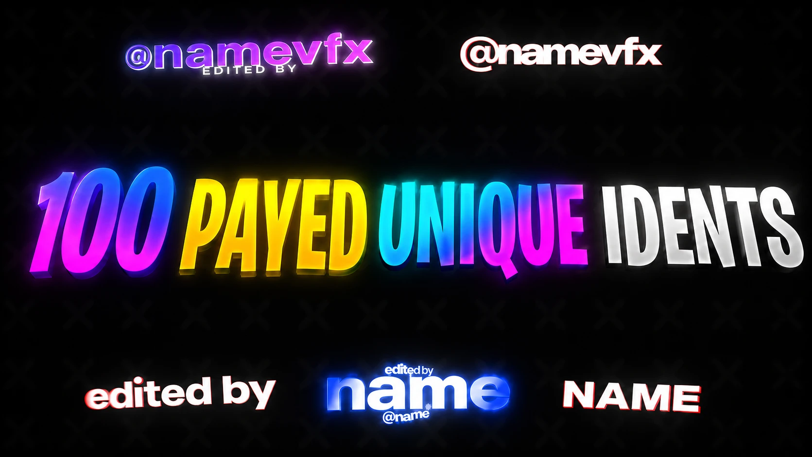 100+ Idents